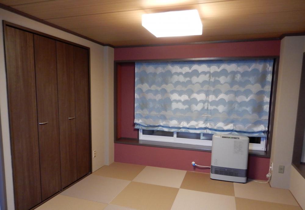 琉球畳でオシャレな空間へ