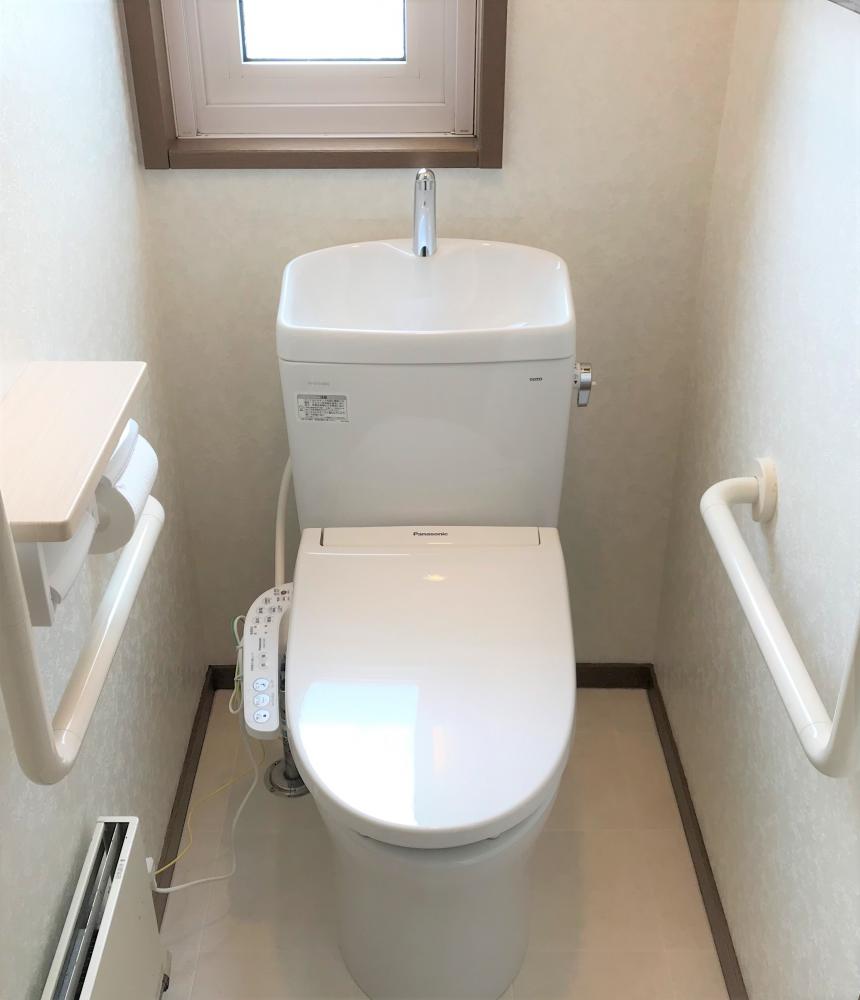 節水型のトイレに交換し、快適な生活へ!