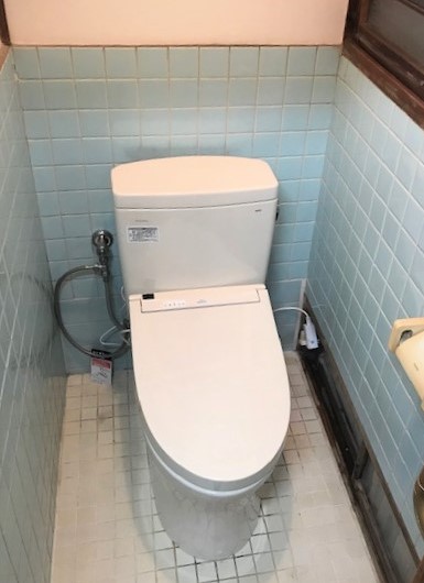 【福岡県】節水性の高い快適トイレへリフォーム!