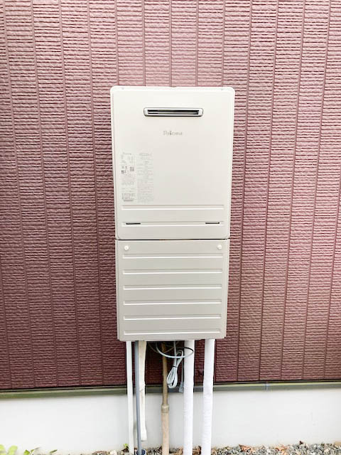 経年していた給湯器を省エネエコジョーズに交換！