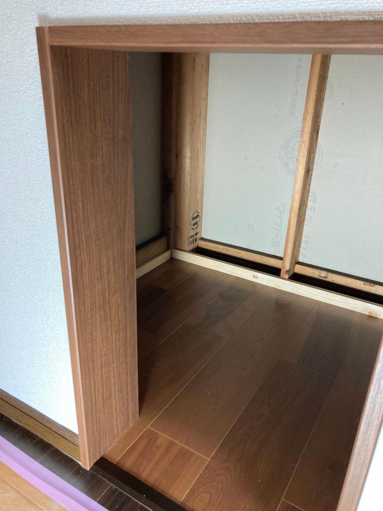 収納力アップ！階段下リフォーム