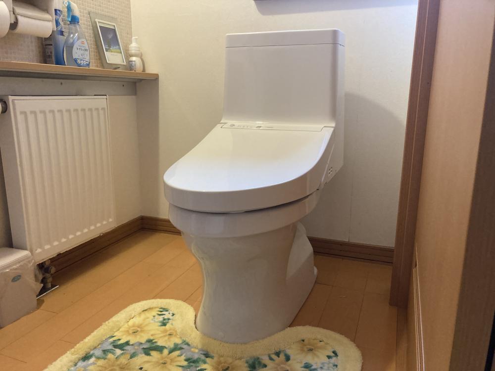 【北海道】古くなったトイレの交換でスッキリ!