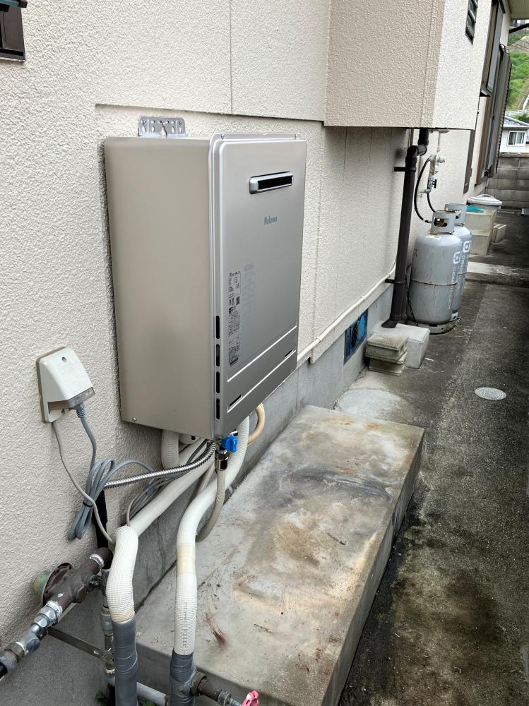 【長崎県諫早市】ボタン一つでお風呂の準備もおまかせ!給湯器取替え