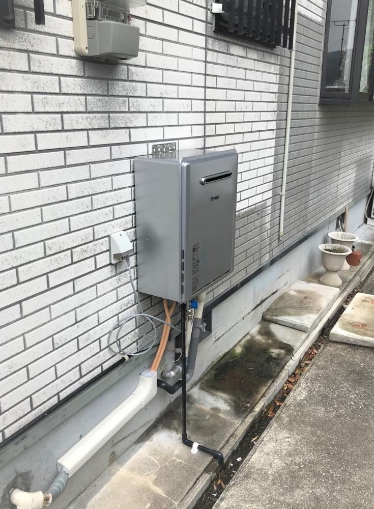(長崎県）エコキュートからガス給湯器への取替え事例