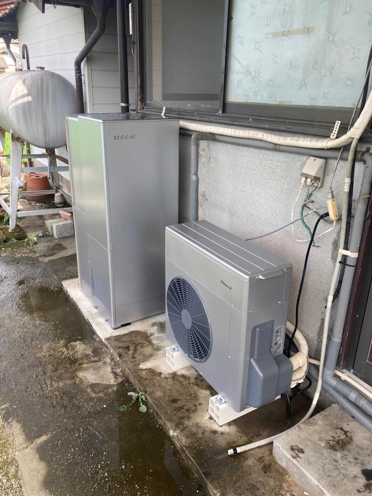 ハイブリット給湯器「ECO ONE」を設置しました!(佐賀県)