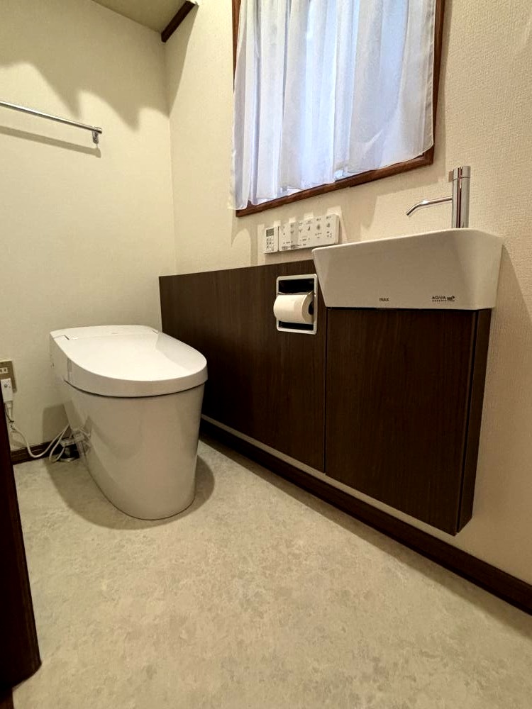 【北海道札幌市】【高性能タンクレストイレ】トイレを もっと心地よい空間に