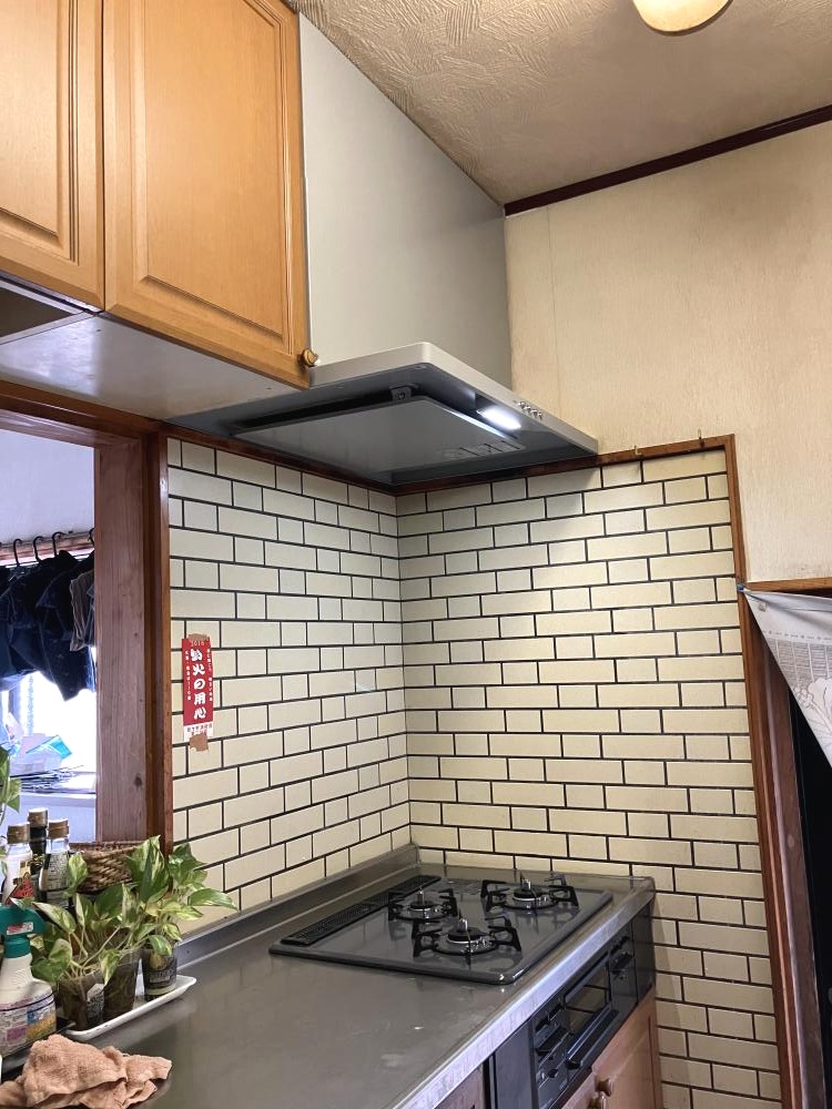 コンロとレンジフードのお取替えで快適な毎日を！（長崎県）