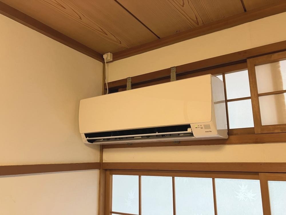 和室へのエアコン設置で夏も快適に!(長崎県)