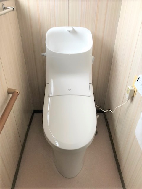 節水タイプのトイレへ交換!
