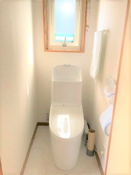 節水型で綺麗なトイレへ
